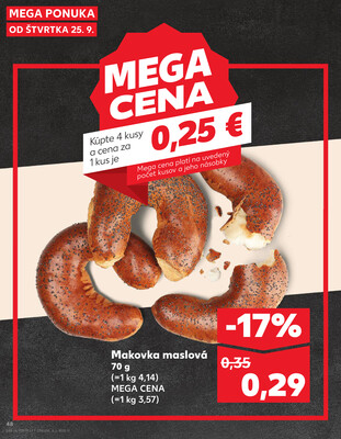 Kaufland 25.9. - 1.10. - Kaufland Bardejov