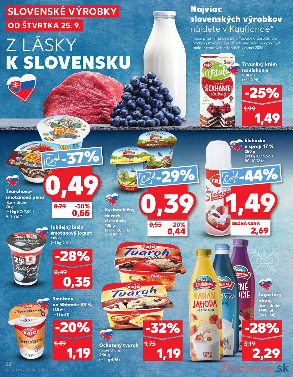 Leták Kaufland - Kaufland 25.9. - 1.10. - Kaufland Stará Ľubovňa - strana 22