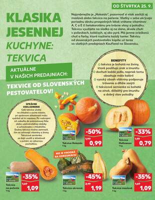 Kaufland 25.9. - 1.10. - Kaufland Stará Ľubovňa