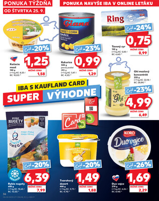Kaufland 25.9. - 1.10. - Kaufland Stará Ľubovňa