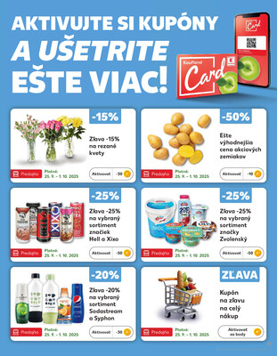 Kaufland 25.9. - 1.10. - Kaufland Stará Ľubovňa