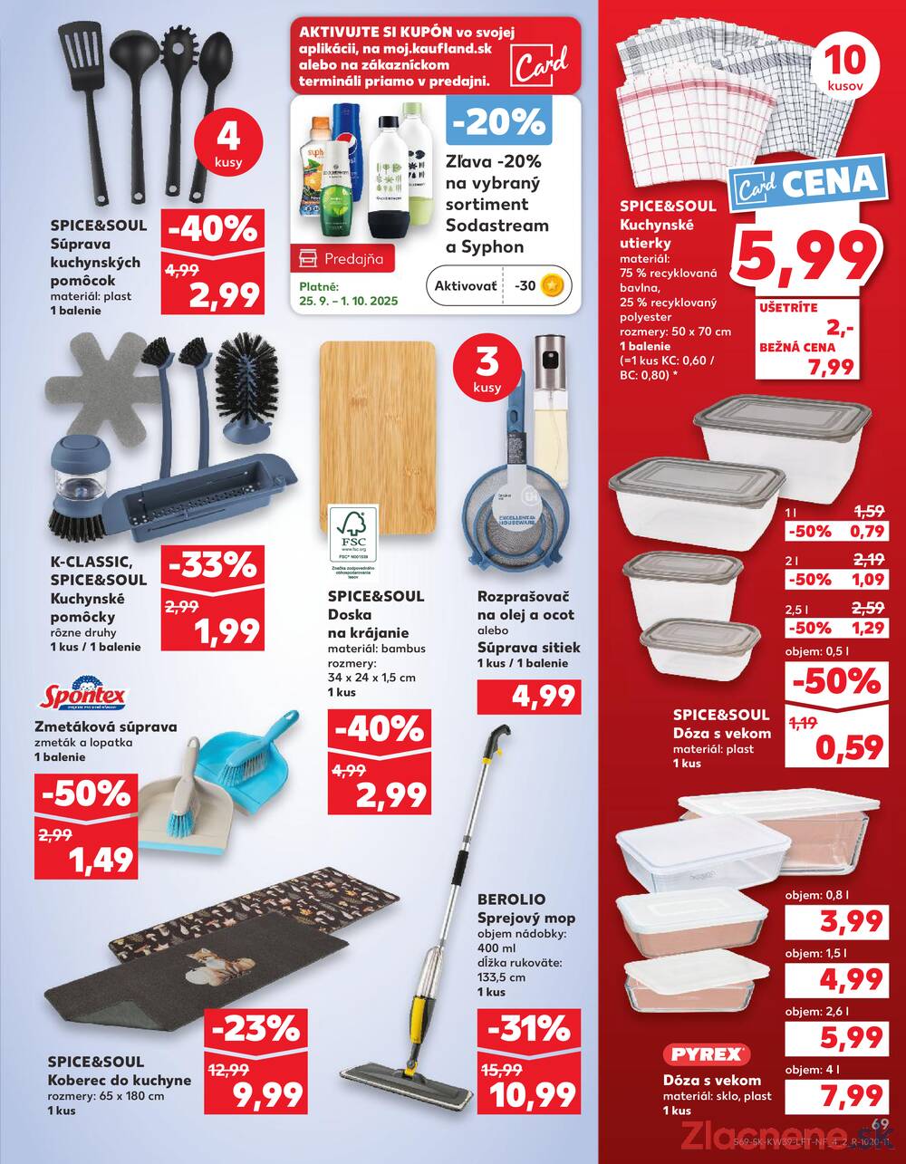Leták Kaufland - Kaufland 25.9. - 1.10. - Kaufland Trebišov - strana 69