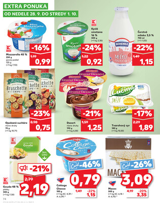 Kaufland 25.9. - 1.10. - Kaufland Trebišov