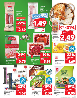 Kaufland 25.9. - 1.10. - Kaufland Trebišov