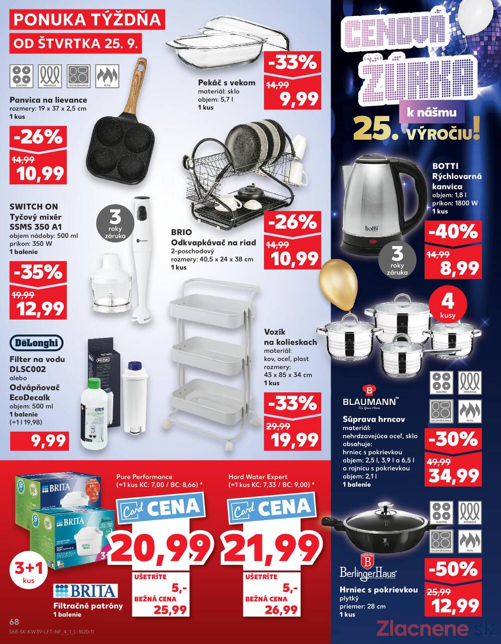 Leták Kaufland - Kaufland 25.9. - 1.10. - Kaufland Rožňava - strana 68