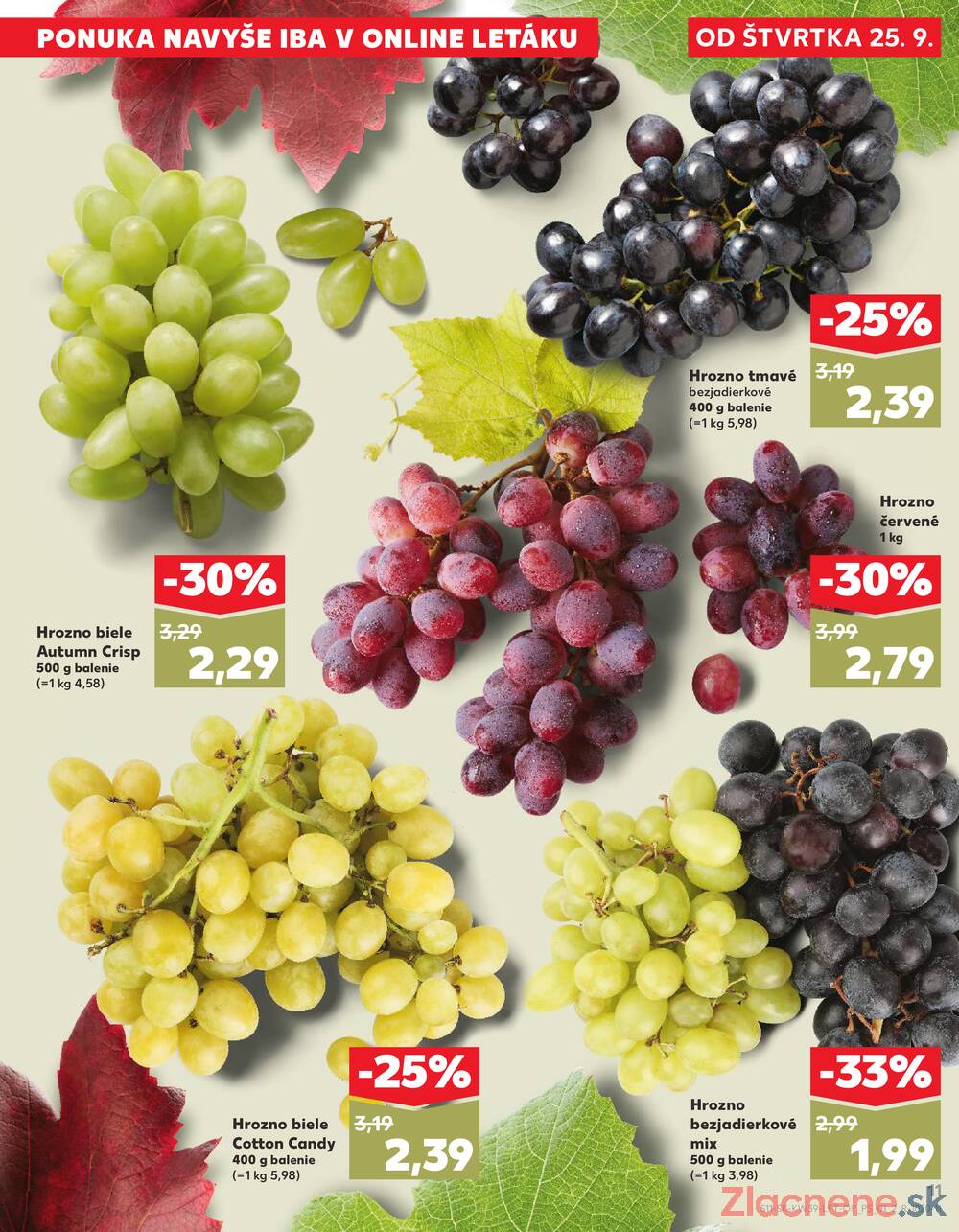 Leták Kaufland - Kaufland 25.9. - 1.10. - Kaufland (A. H. Škultétyho, Veľký Krtíš) - strana 11