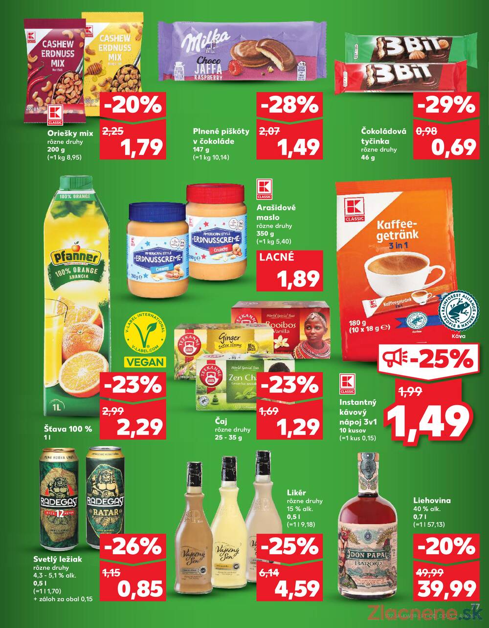 Leták Kaufland - Kaufland 25.9. - 1.10. - Kaufland (A. H. Škultétyho, Veľký Krtíš) - strana 77