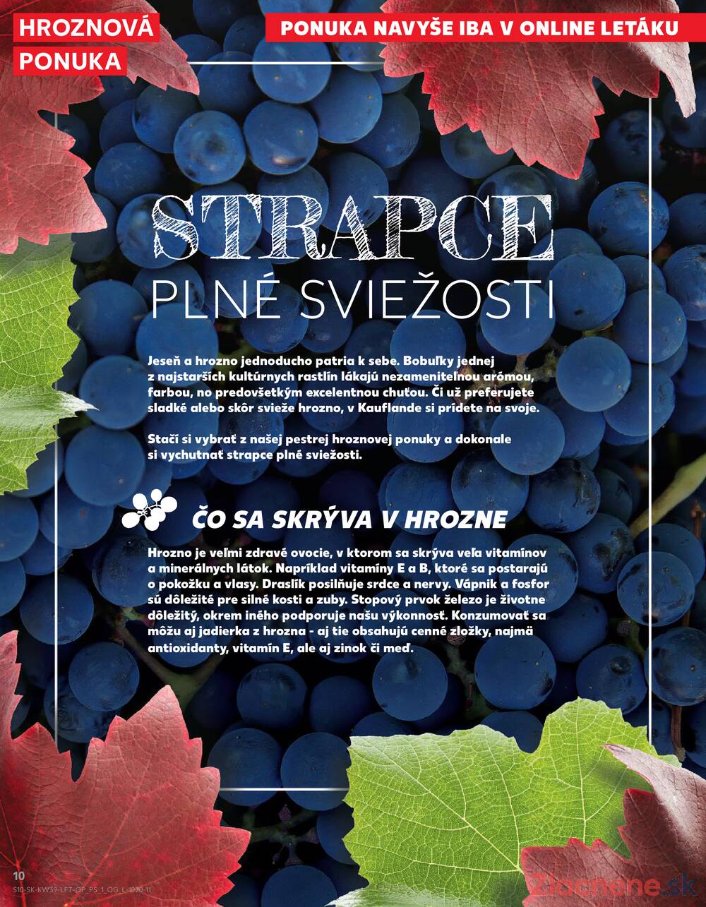 Leták Kaufland - Kaufland 25.9. - 1.10. - Kaufland Michalovce (Humenská cesta) - strana 10
