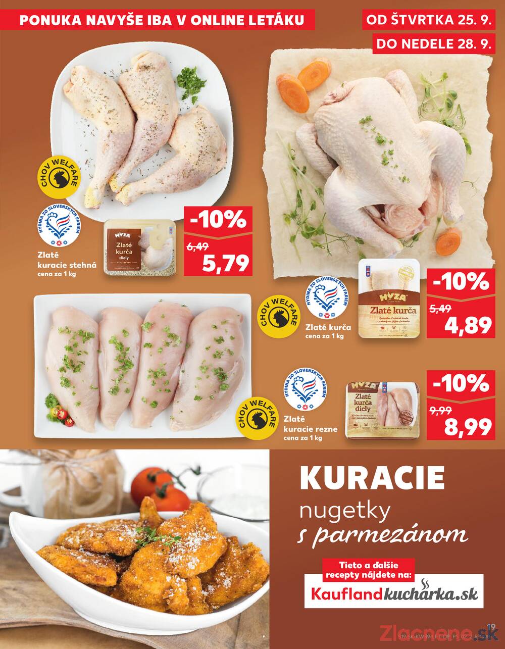 Leták Kaufland - Kaufland 25.9. - 1.10. - Kaufland Michalovce (Humenská cesta) - strana 19