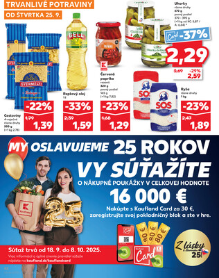 Kaufland 25.9. - 1.10. - Kaufland Michalovce (Humenská cesta)