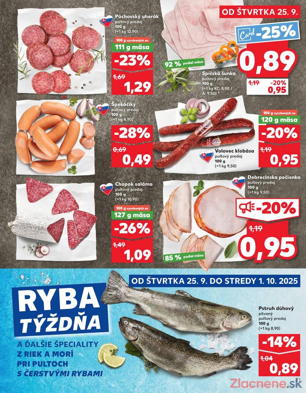 Leták Kaufland - Kaufland 25.9. - 1.10. - Kaufland  Bratislava - Zahorska Bystrica - strana 21