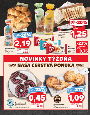 Kaufland 25.9. - 1.10. - Kaufland Bratislava - Nové Mesto