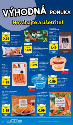 Tesco supermarkety od 1.10. do 7.10.2025