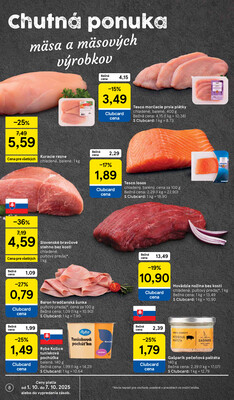 Tesco malé hypermarkety od 1.10. do 7.10.2025