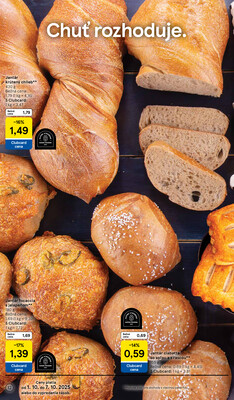 Tesco malé hypermarkety od 1.10. do 7.10.2025