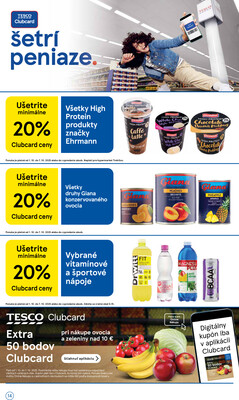 Tesco malé hypermarkety od 1.10. do 7.10.2025