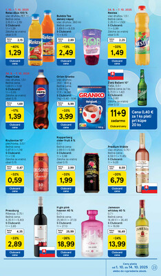 Tesco malé hypermarkety od 1.10. do 7.10.2025