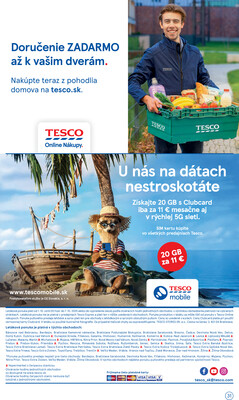 Tesco malé hypermarkety od 1.10. do 7.10.2025
