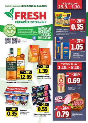 leták Fresh
