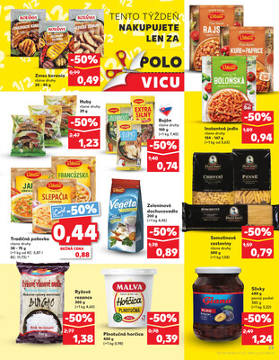 Kaufland 2.10. - 8.10. - Kaufland Púchov