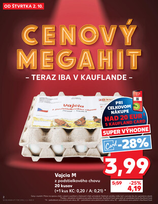 Kaufland 2.10. - 8.10. - Kaufland Michalovce (Humenská cesta)