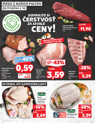 Kaufland 2.10. - 8.10. - Kaufland Michalovce (Humenská cesta)