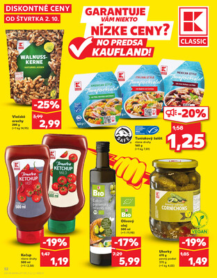 Kaufland 2.10. - 8.10. - Kaufland Michalovce (Humenská cesta)