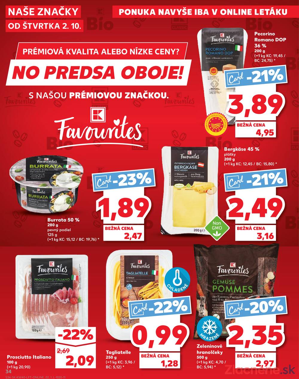 Leták Kaufland - Kaufland 2.10. - 8.10. - Kaufland Piešťany - strana 34