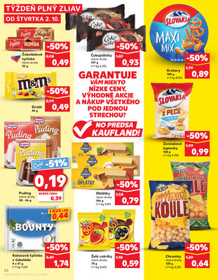 Kaufland 2.10. - 8.10. - Kaufland Piešťany