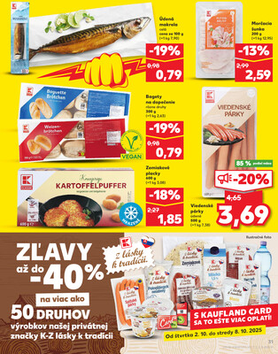 Kaufland 2.10. - 8.10. - Kaufland Piešťany