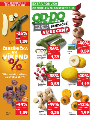 Kaufland 2.10. - 8.10. - Kaufland Piešťany