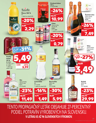 Kaufland 2.10. - 8.10. - Kaufland Piešťany