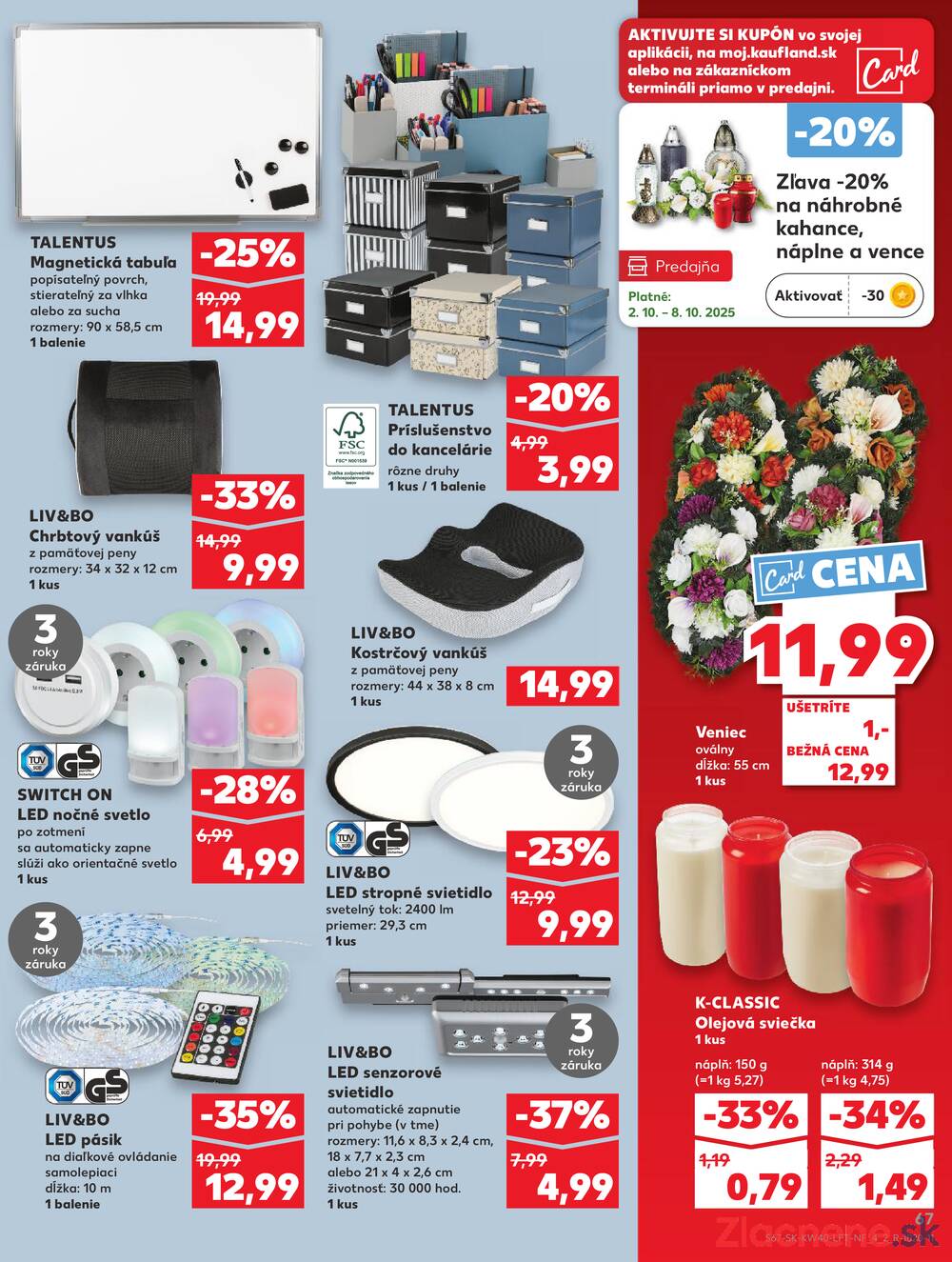 Leták Kaufland - Kaufland 2.10. - 8.10. - Kaufland Zlaté Moravce - strana 67