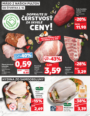 Kaufland 2.10. - 8.10. - Bratislava-Patrónka
