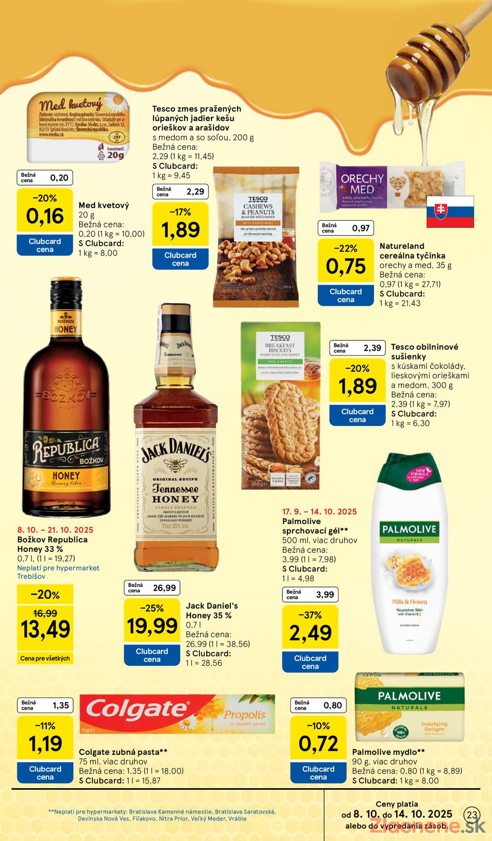 Leták Tesco - Tesco malé hypermarkety od 8.10. do 14.10.2025 - strana 23