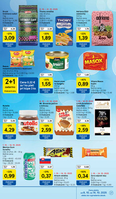 Tesco malé hypermarkety od 8.10. do 14.10.2025
