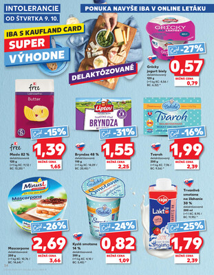 Kaufland 9.10. - 15.10. - Kaufland Brezno