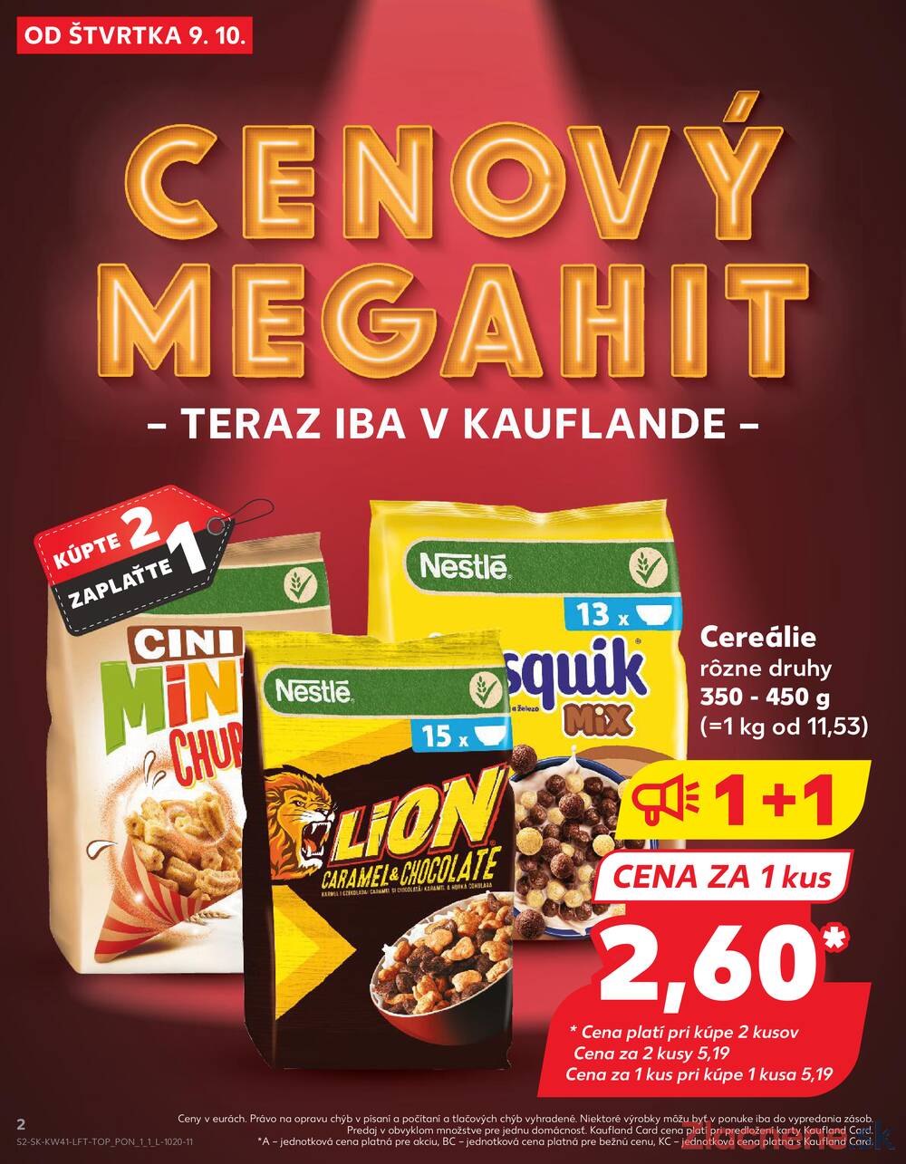Leták Kaufland - Kaufland 9.10. - 15.10. - Kaufland Bytča - strana 2