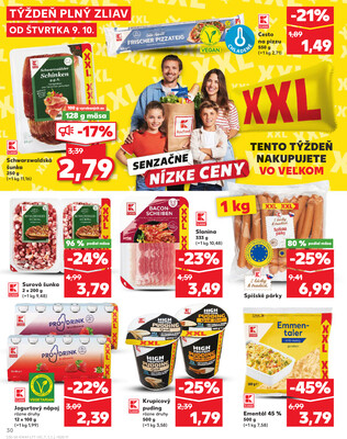 Kaufland 9.10. - 15.10. - Kaufland Bytča
