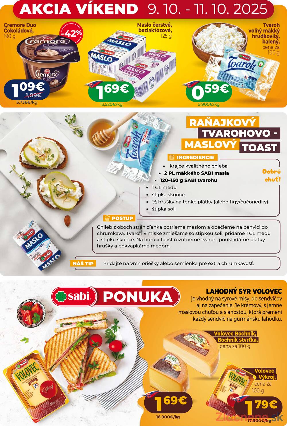 Leták MILK - AGRO - MILK - AGRO do 14.10. - strana 3