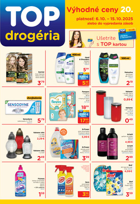 TOP drogerie : 1 leták