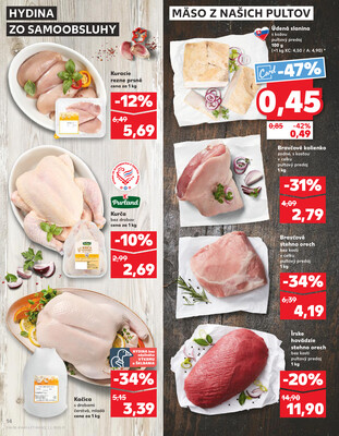 Kaufland 9.10. - 15.10. - Kaufland Poprad - Jiřího Wolkera