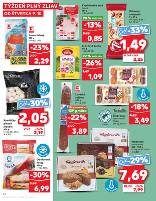 Kaufland 9.10. - 15.10. - Kaufland Poprad - Jiřího Wolkera