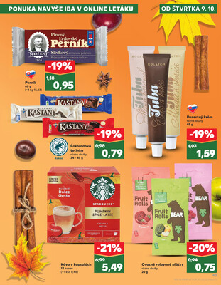 Kaufland 9.10. - 15.10. - Kaufland Poprad - Jiřího Wolkera