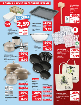 Kaufland 9.10. - 15.10. - Kaufland Poprad - Jiřího Wolkera