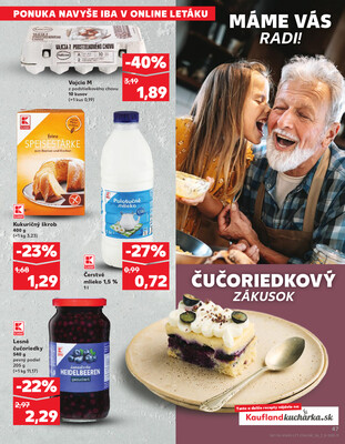 Kaufland 9.10. - 15.10. - Kaufland Trnava - Nová ul.