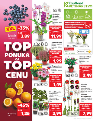 Kaufland 9.10. - 15.10. - Kaufland Bratislava - Nové Mesto
