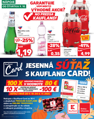 Kaufland 9.10. - 15.10. - Kaufland Bratislava - Nové Mesto