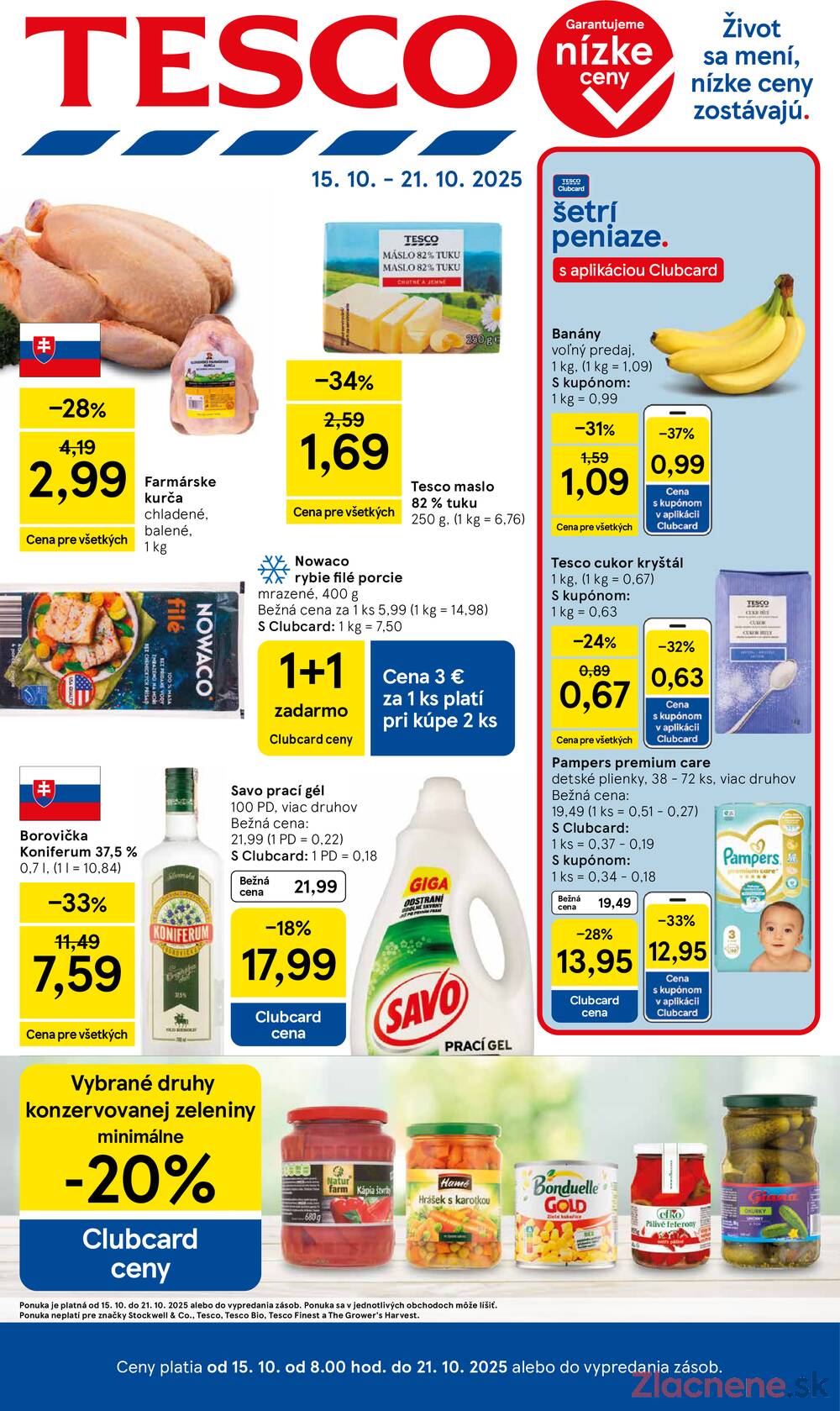 Leták Tesco - Tesco malé hypermarkety od 15.10. do 21.10.2025 - strana 1 Leták Tesco - Tesco malé hypermarkety od 15.10. do 21.10.2025 - strana 1
