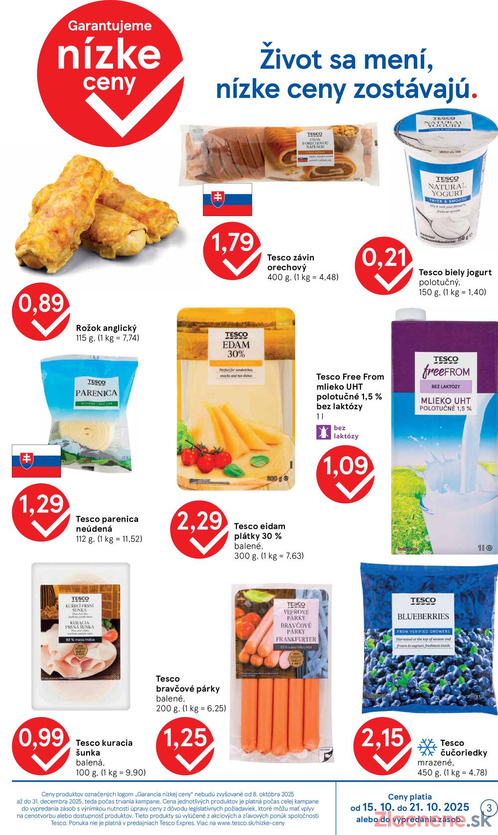 Leták Tesco - Tesco malé hypermarkety od 15.10. do 21.10.2025 - strana 3 Leták Tesco - Tesco malé hypermarkety od 15.10. do 21.10.2025 - strana 3